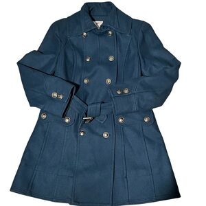 Worthington Military Wool Double Breasted Pea Coat size M